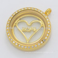 Dubaï en alliage d'or en verre de mémoire charmes flottants love locket window heart HOPE plaques bijoux